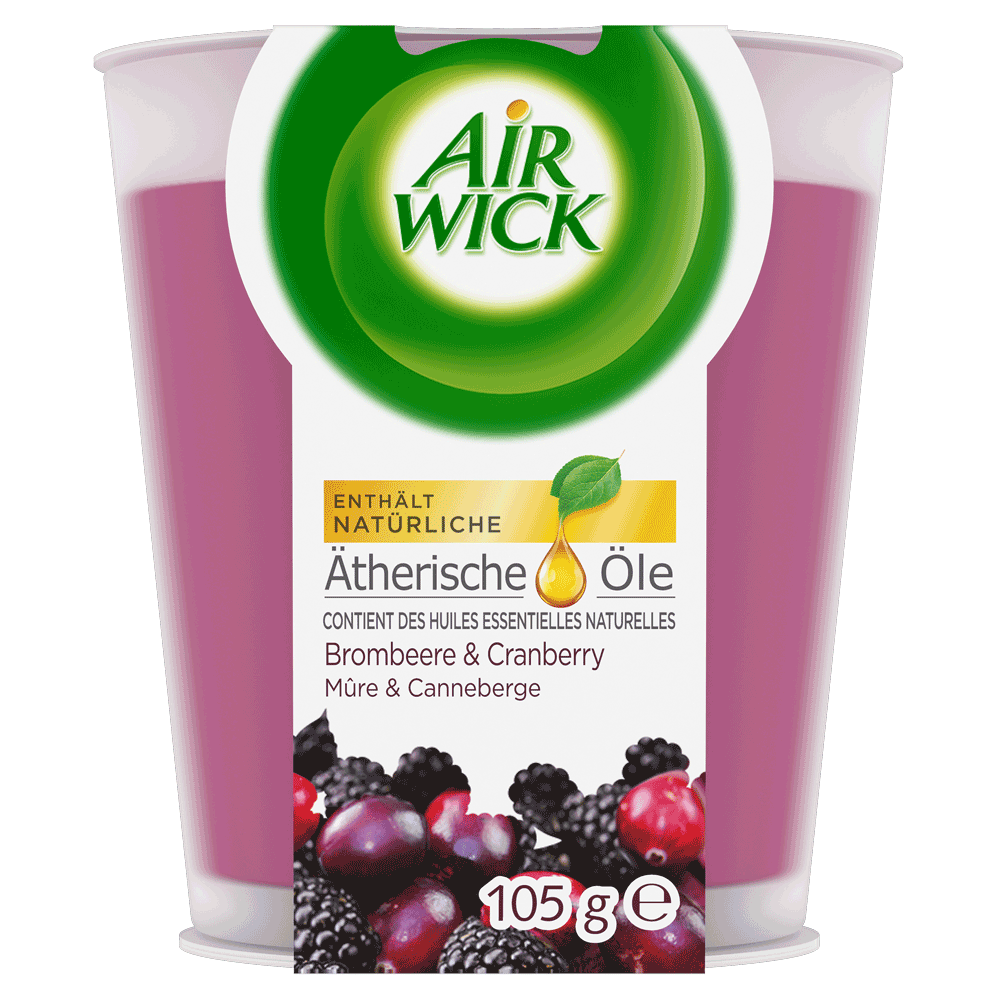 Bild: AIRWICK Duftkerze Brombeere Limited Edition 