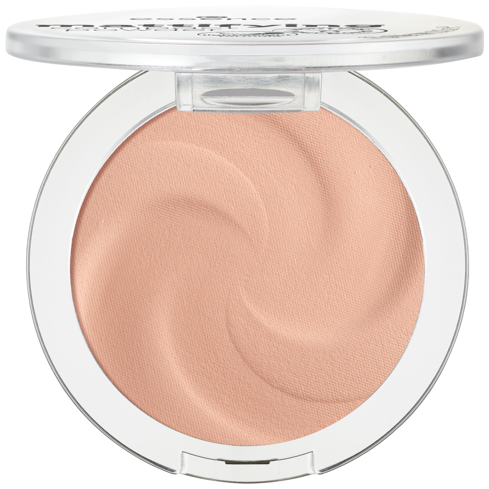 Bild: essence Mattifying Compact Powder perfect beige