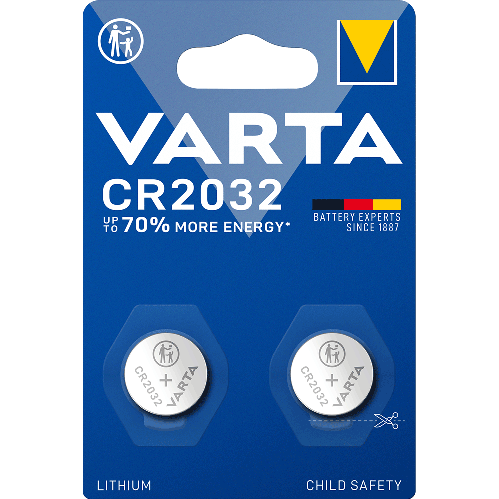 Bild: Varta Knopfbatterie CR 2032 