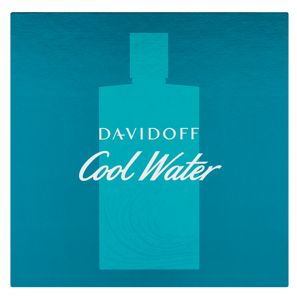 Bild: Davidoff Cool Water Man Geschenkset Eau de Toilette 75 ml + Deodorant 75 ml 