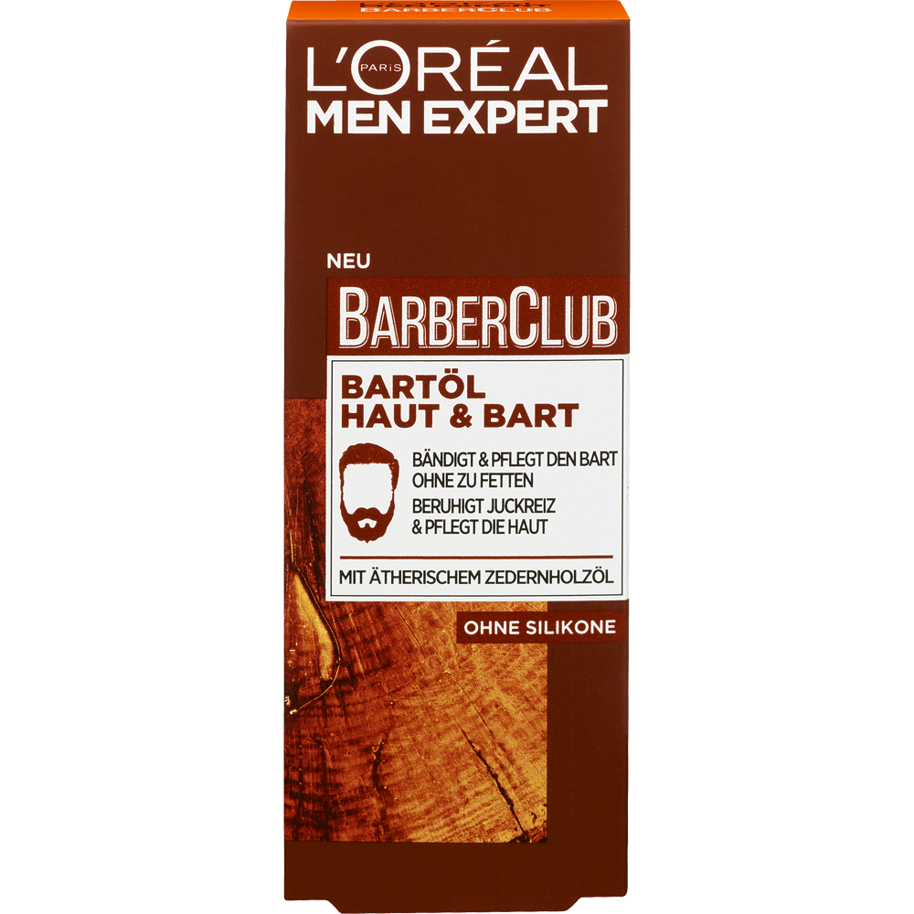 Bild: L'ORÉAL PARIS MEN EXPERT Barber Club Bartöl 