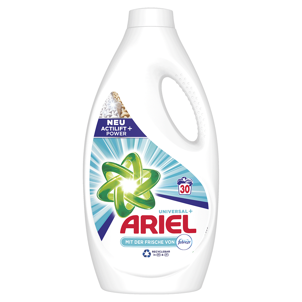 Bild: ARIEL Flüssigwaschmittel Mit Der Frische Von Febreze 