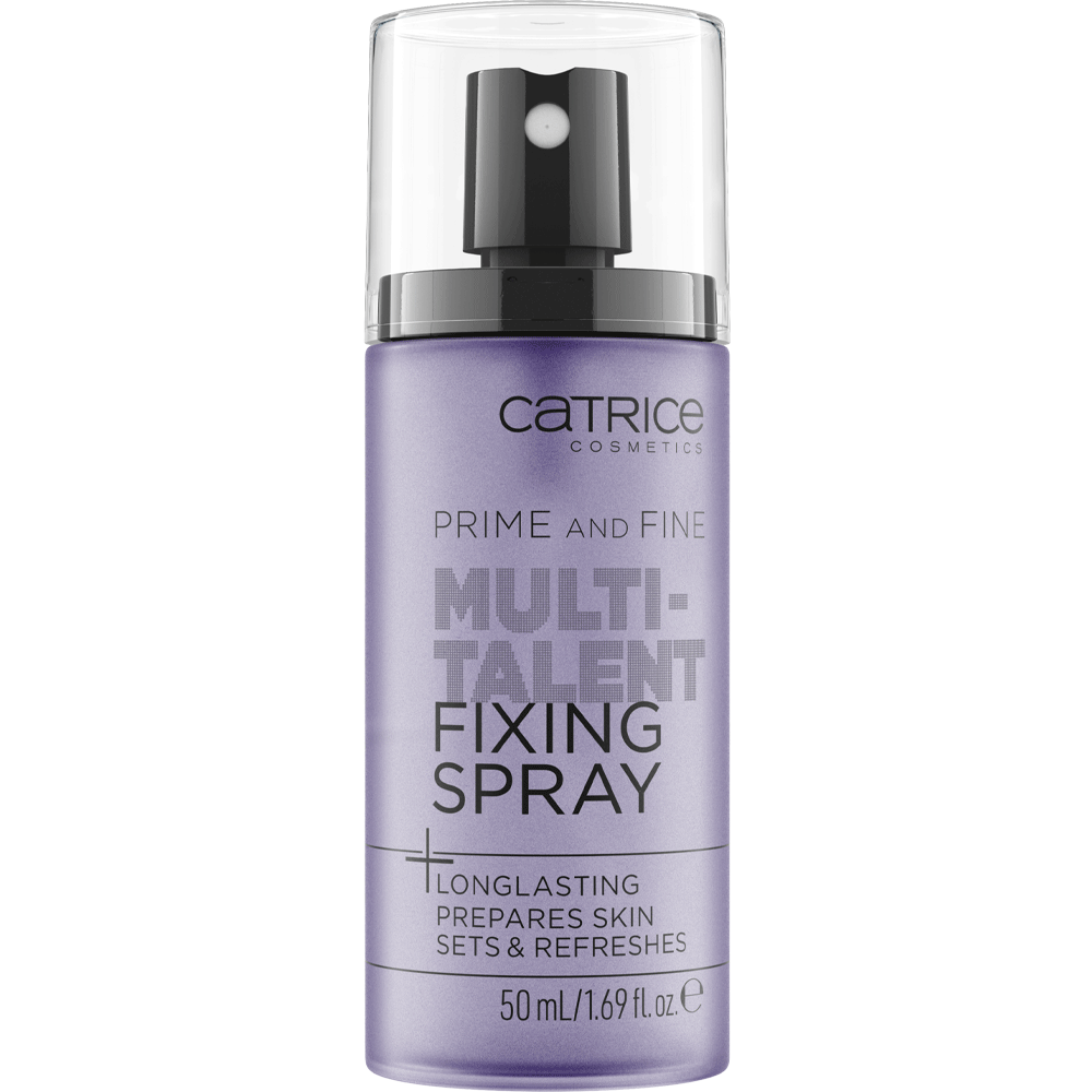 Bild: Catrice Prime and Fine Multitalent Fixing Spray 