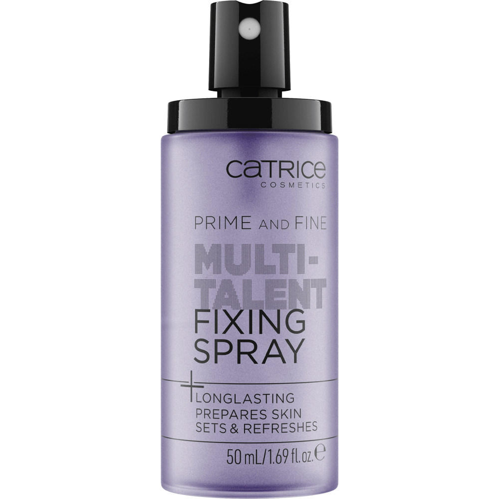 Bild: Catrice Prime and Fine Multitalent Fixing Spray 