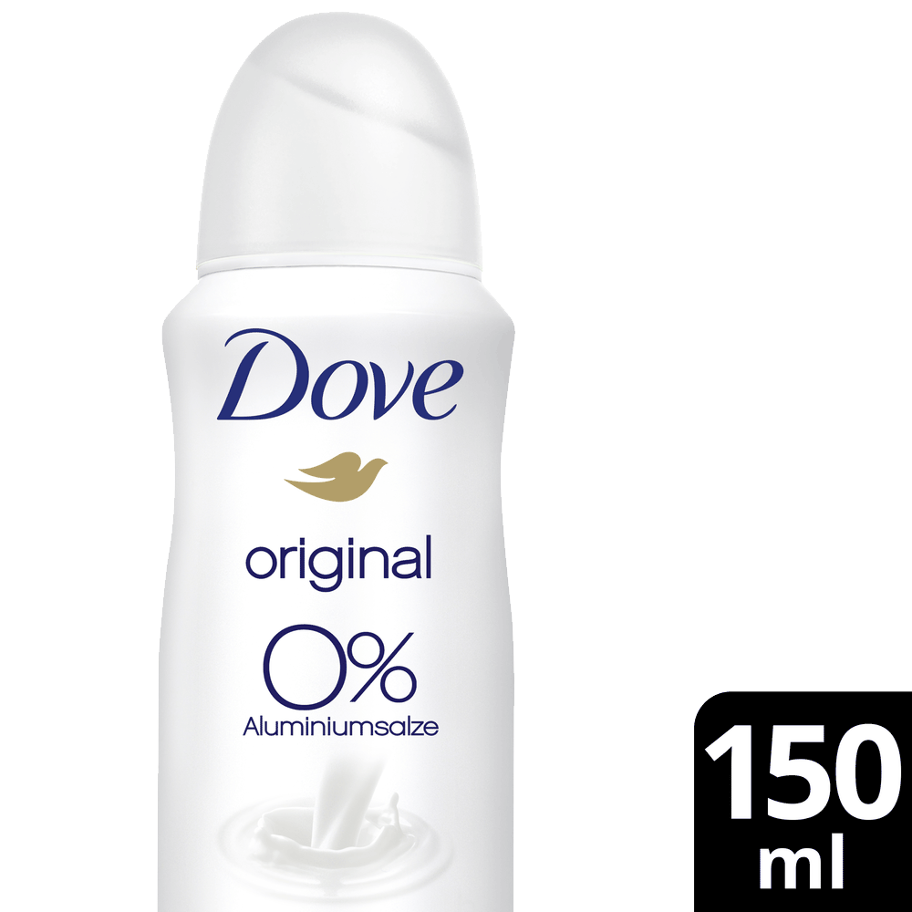 Bild: Dove Deospray Original 0% Aluminiumsalze 