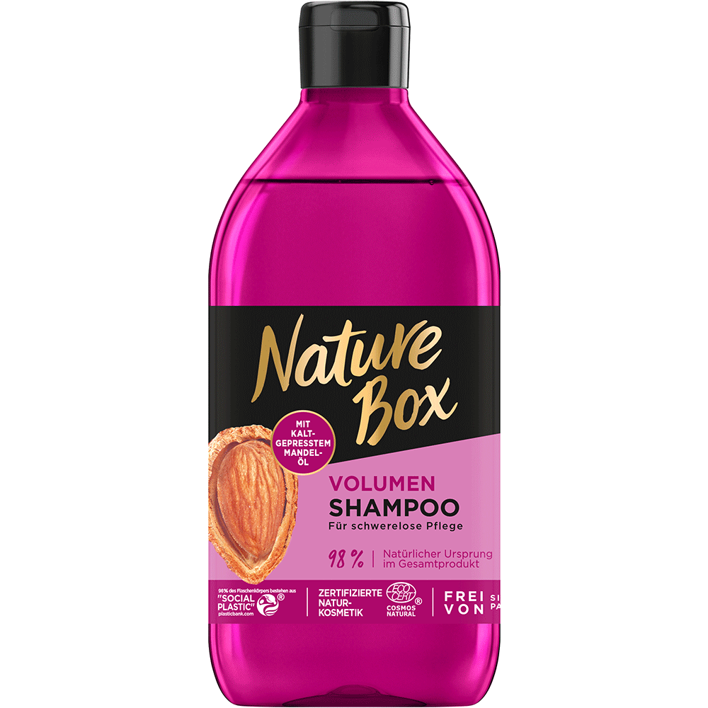 Bild: Nature Box Shampoo Mandel-Öl 