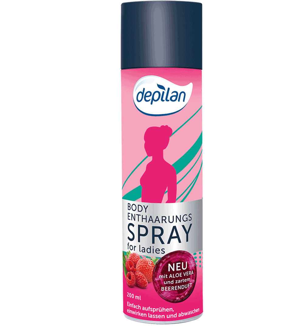 Bild: depilan Body Enthaarungsspray Body for Ladies 