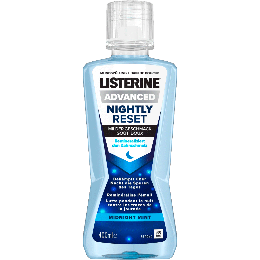 Bild: LISTERINE Mundspülung Nightly Reset 