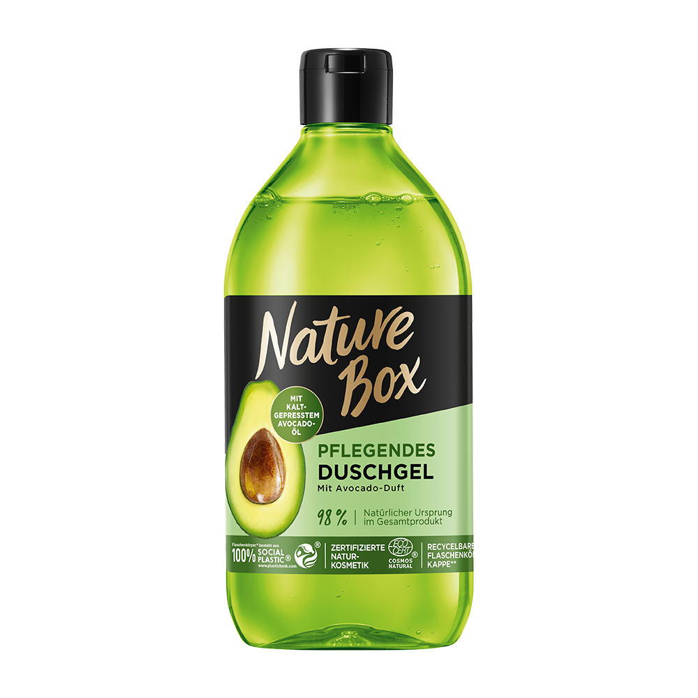 Bild: Nature Box Duschgel Avocado 