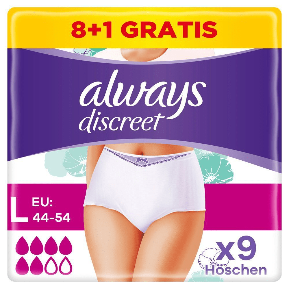 Bild: always Discreet Inkontinenz Höschen Größe L 