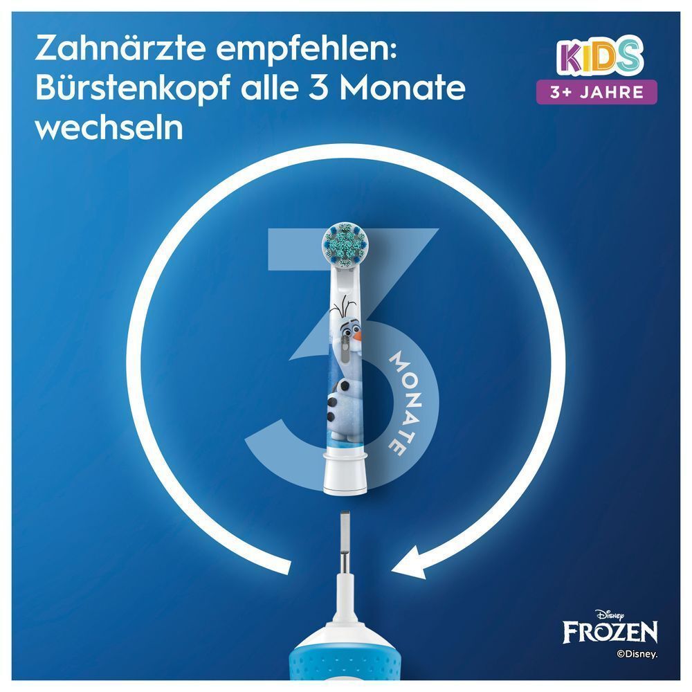 Bild: Oral-B Kids Frozen Elektrische Kinderzahnbürste 