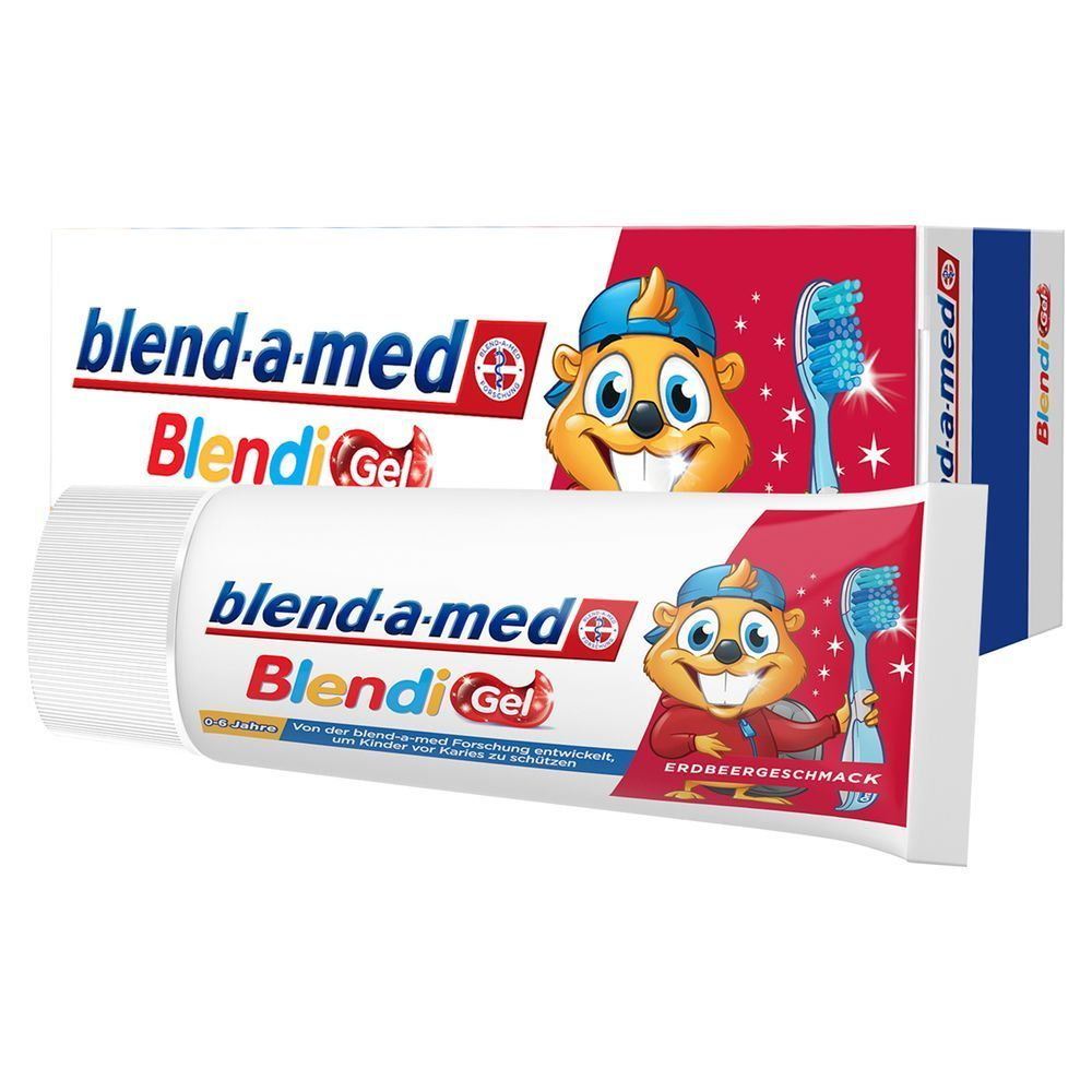 Bild: blend-a-med Blendi Gel Kinder-Zahnpasta 