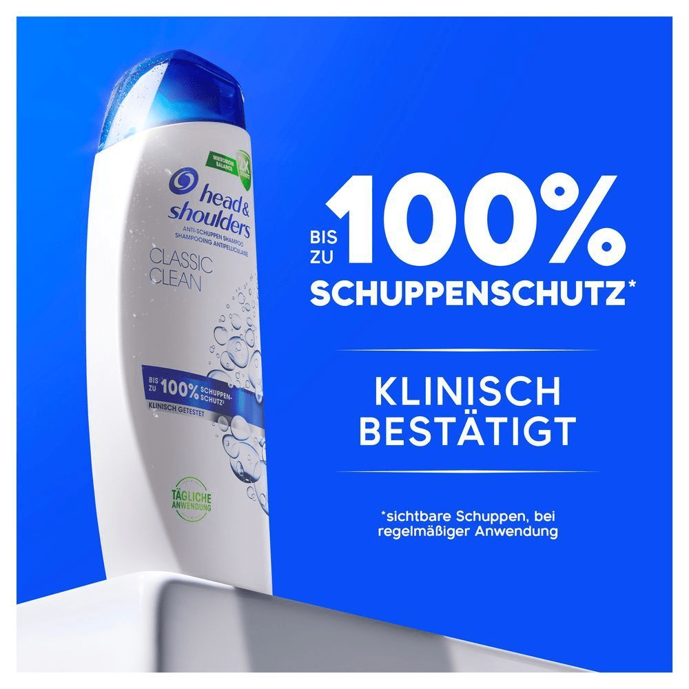 Bild: head & shoulders Classic Clean Anti-Schuppen Shampoo 