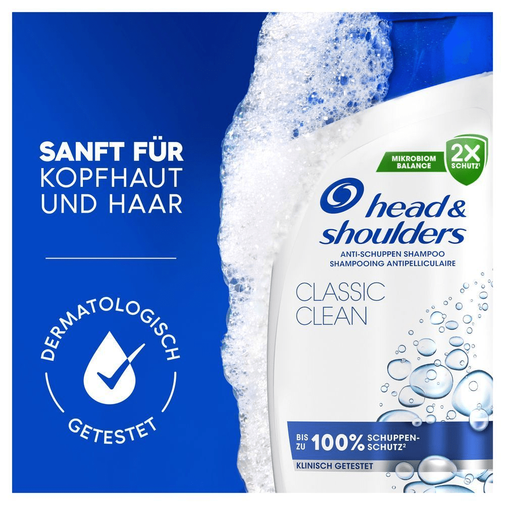 Bild: head & shoulders Classic Clean Anti-Schuppen Shampoo 