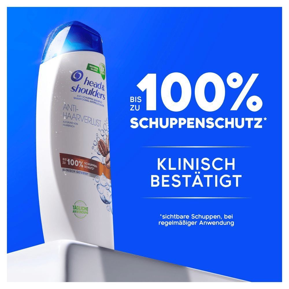 Bild: head & shoulders Anti-Haarverlust Anti-Schuppen Shampoo 