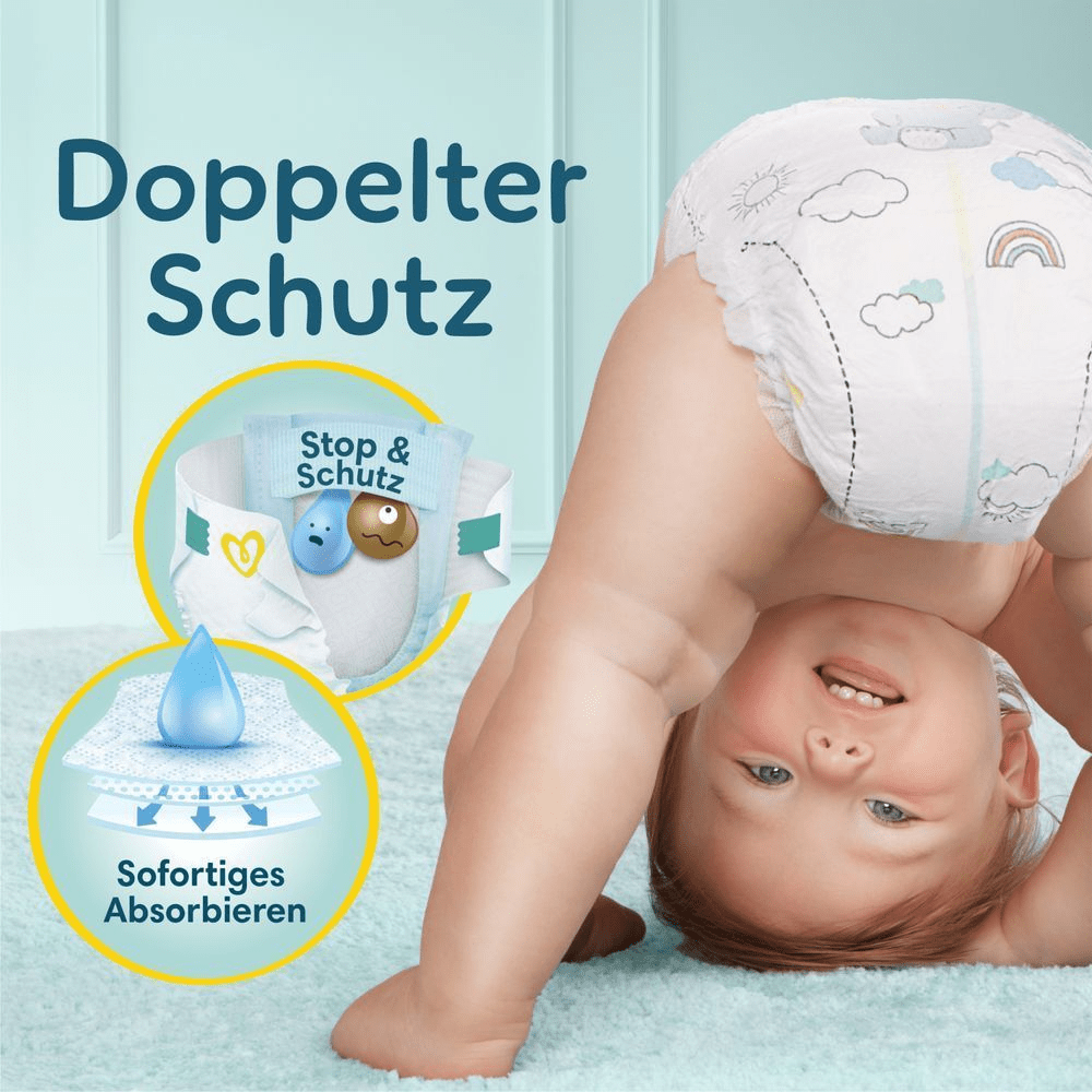 Bild: Pampers Premium Protection Größe 4, 9kg - 14kg 