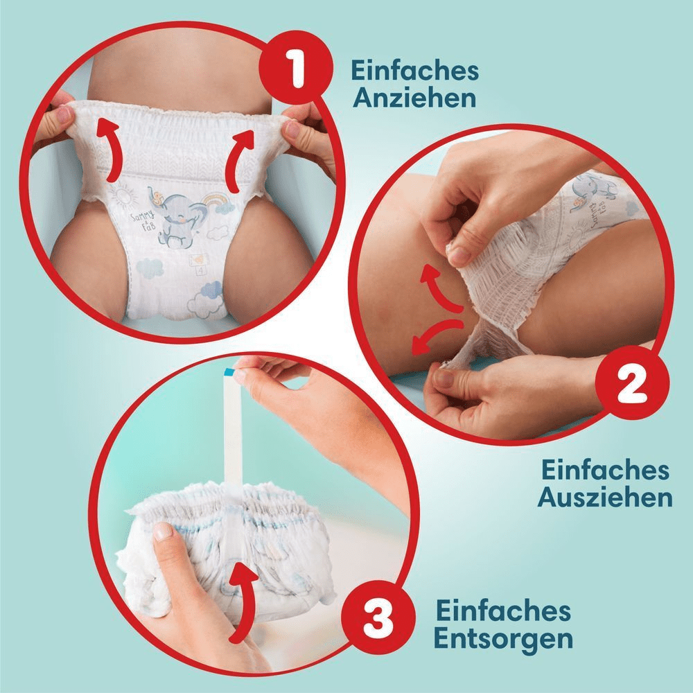 Bild: Pampers Premium Protection Pants Größe 4, 9kg - 15kg 