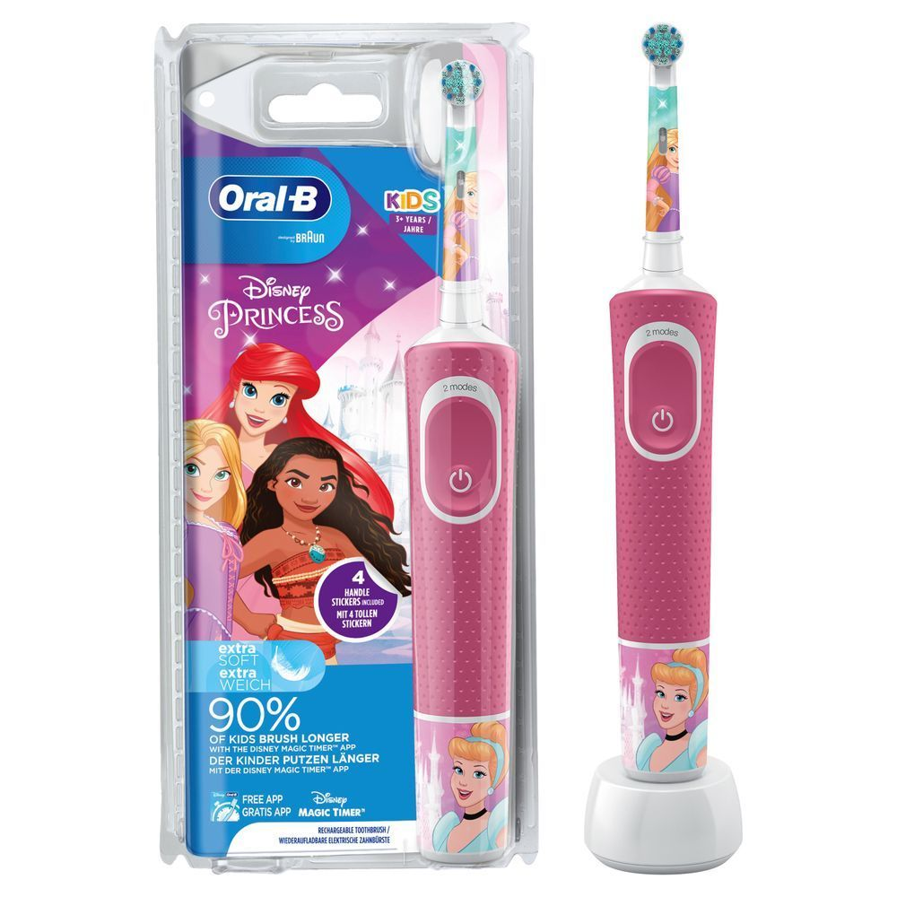 Bild: Oral-B Kids Prinzessin Elektrische Kinderzahnbürste 