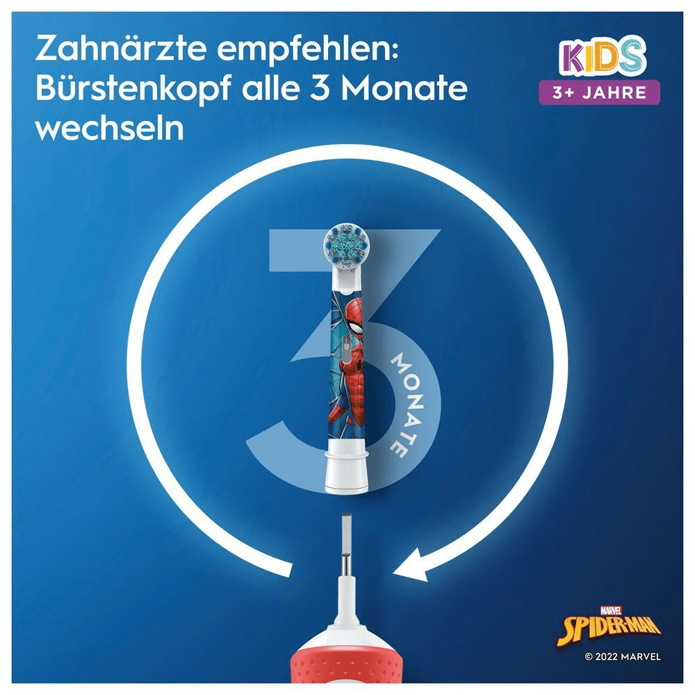 Bild: Oral-B Spiderman Elektrische Zahnbürste 