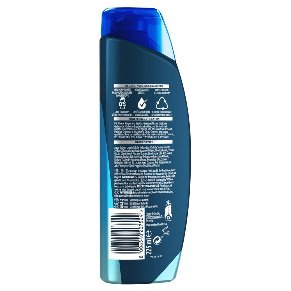 Bild: head & shoulders Sensitive Duschgel Und Shampoo 