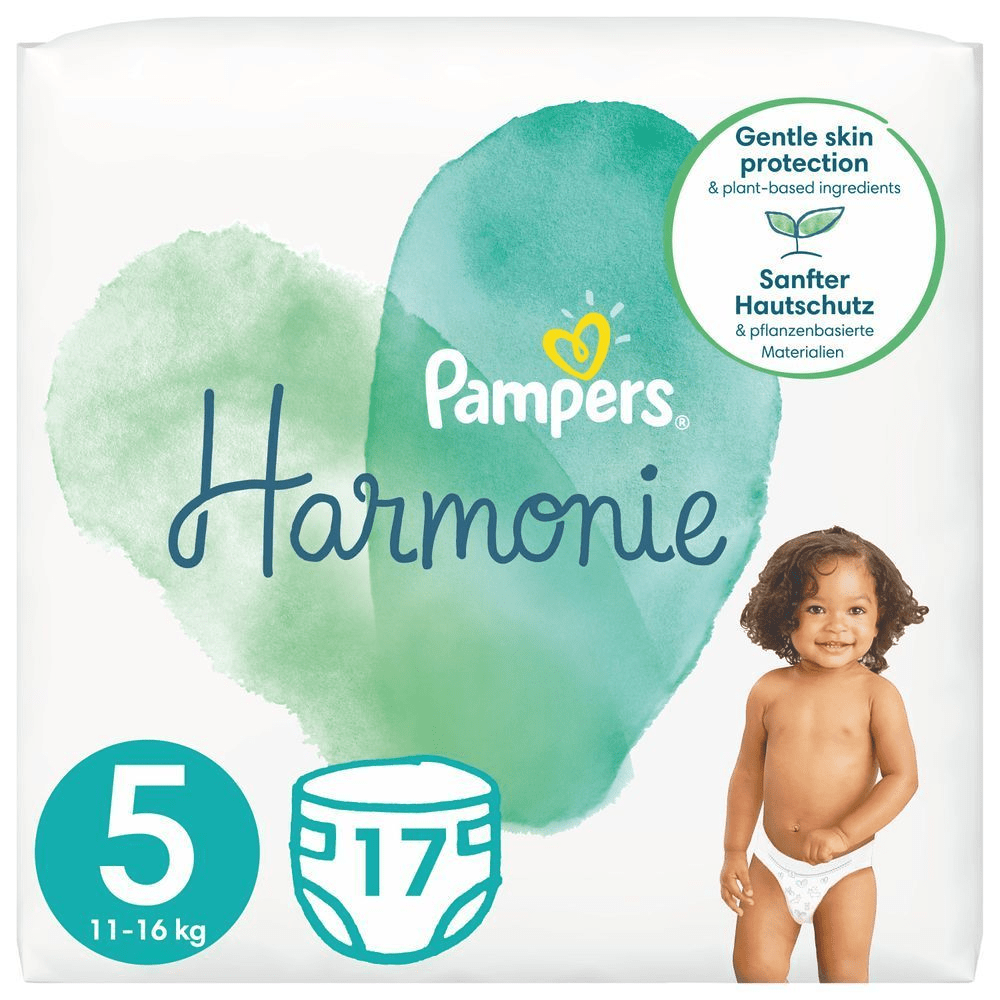 Bild: Pampers Harmonie Größe 5, 11kg - 16kg 