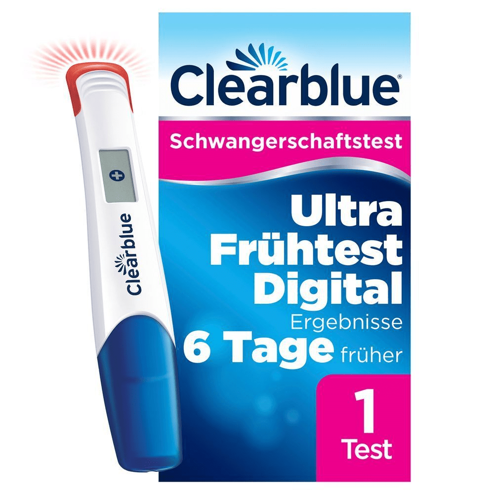 Bild: Clearblue Schwangerschaftsfrühtest 