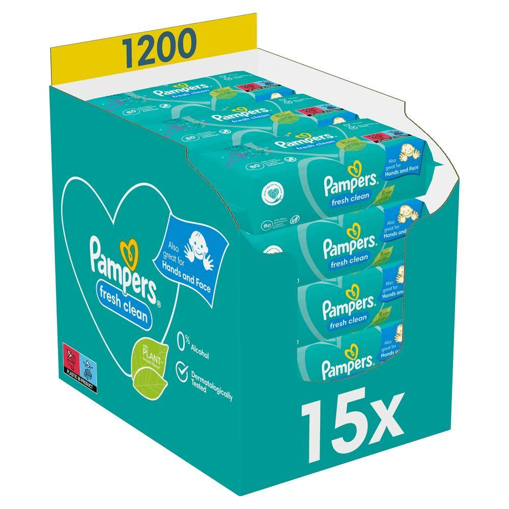 Bild: Pampers Großpackung Fresh Clean Feuchttücher 