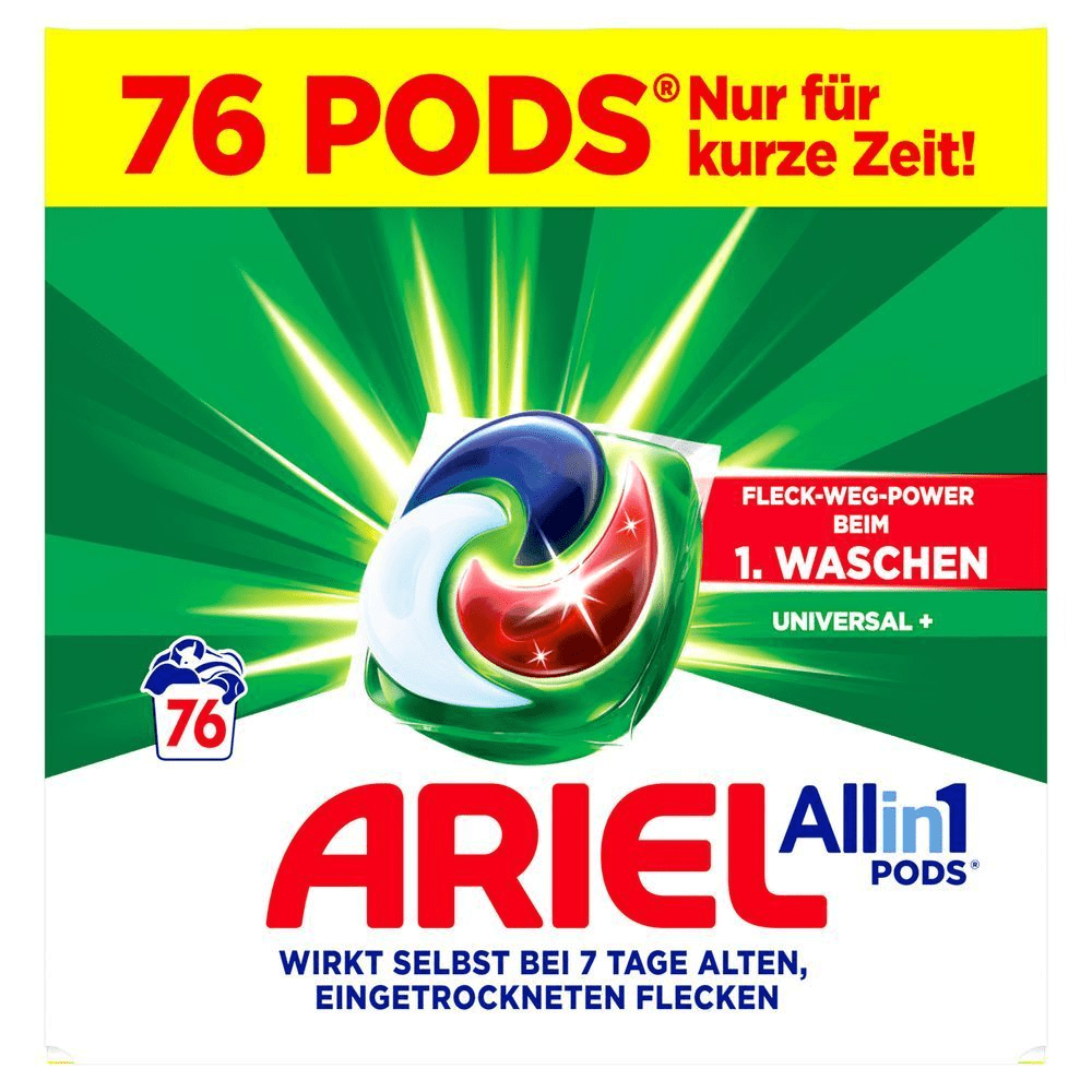 Bild: ARIEL All-in-1 PODS® Waschmittelkapseln 