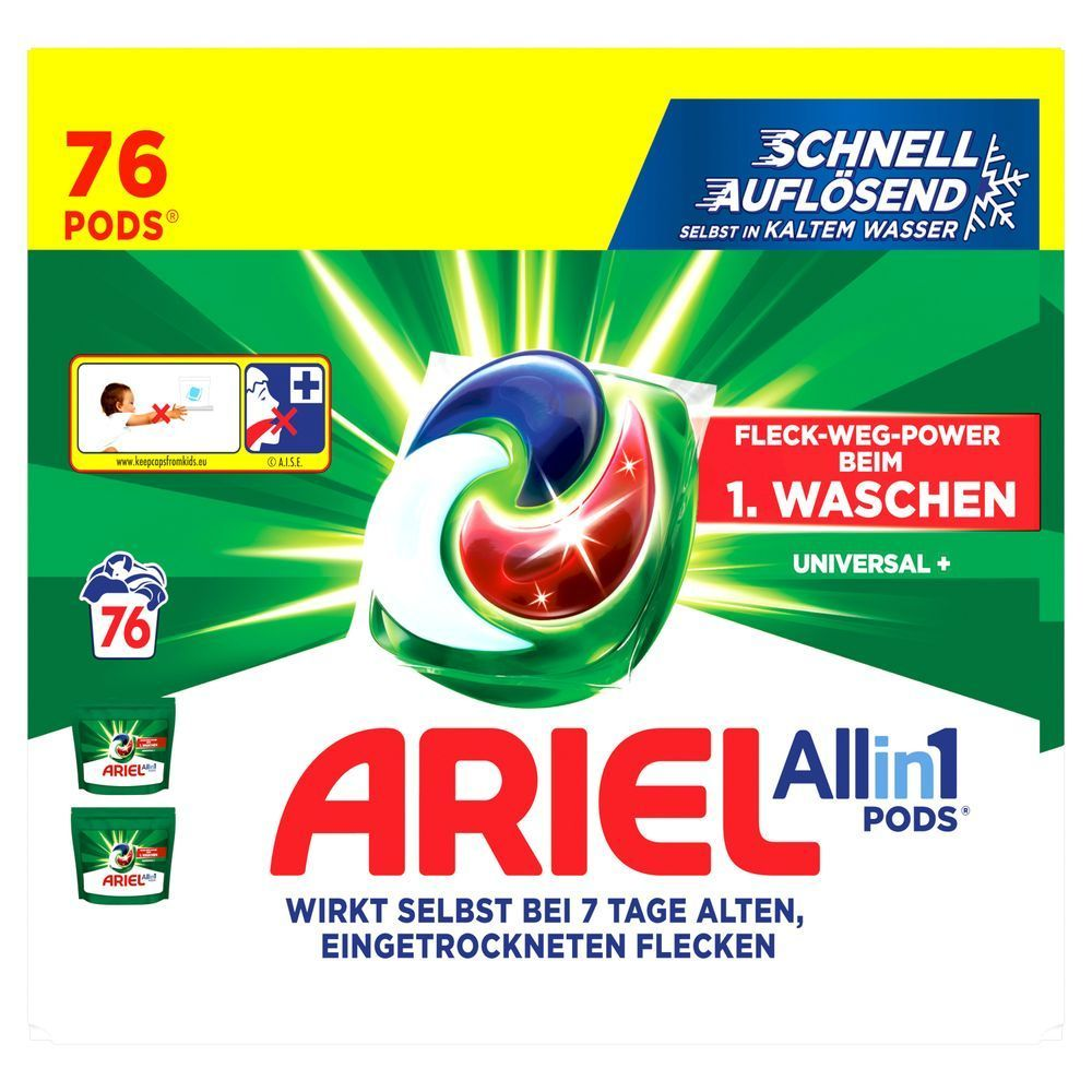 Bild: ARIEL All-in-1 PODS® Waschmittelkapseln 