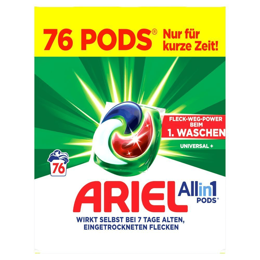 Bild: ARIEL All-in-1 PODS® Waschmittelkapseln 