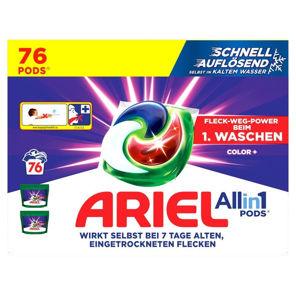 Bild: ARIEL All-in-1 PODS® Waschmittelkapseln 