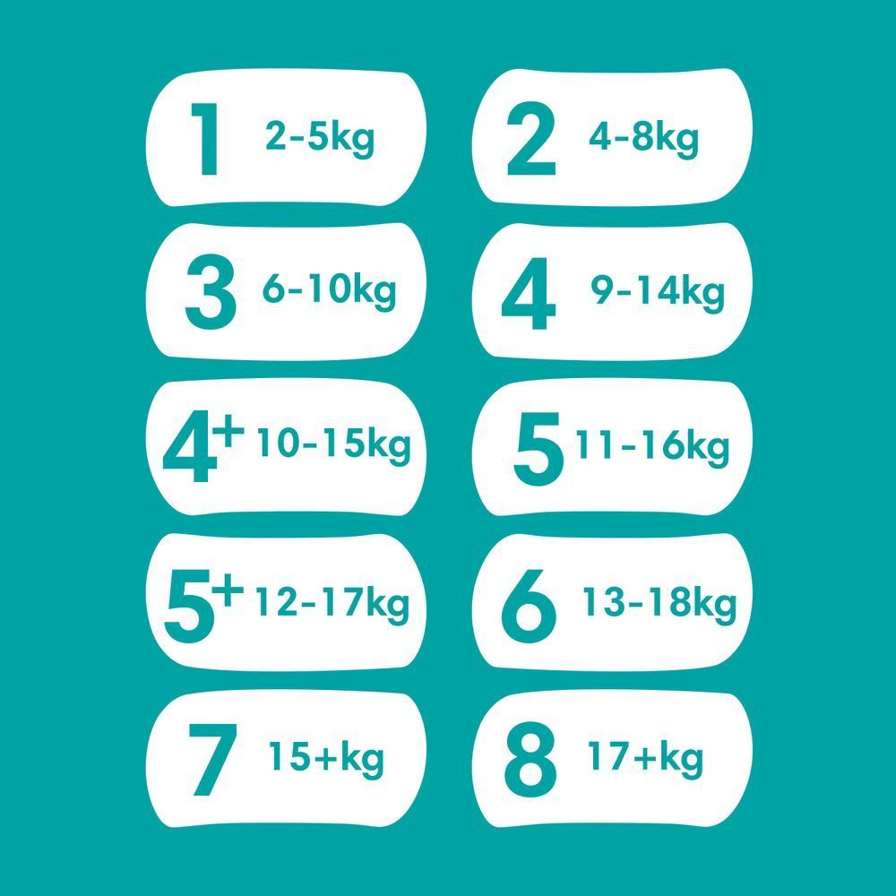 Bild: Pampers Baby-Dry Größe 4+, 10kg - 15kg 