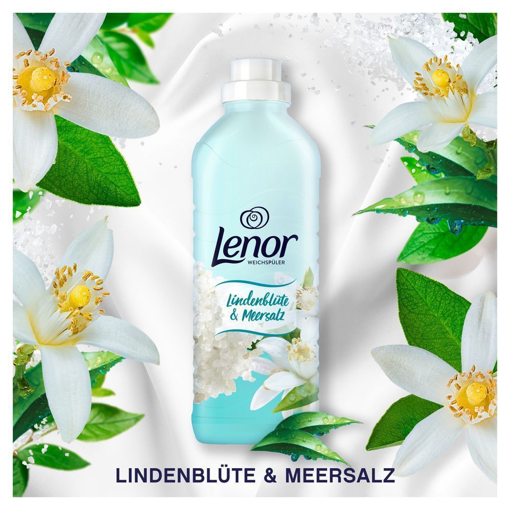 Bild: Lenor Weichspüler Lindenblüte & Meersalz 