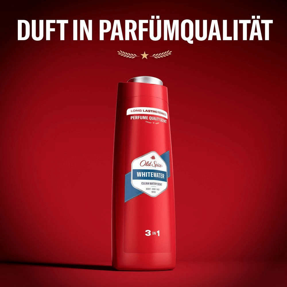 Bild: Old Spice Whitewater Duschgel & Shampoo Für Männer 