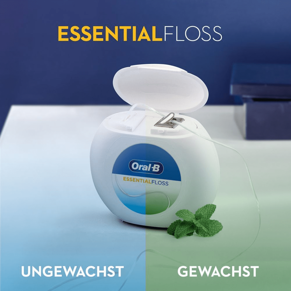 Bild: Oral-B Essentialfloss Zahnseide Minze 