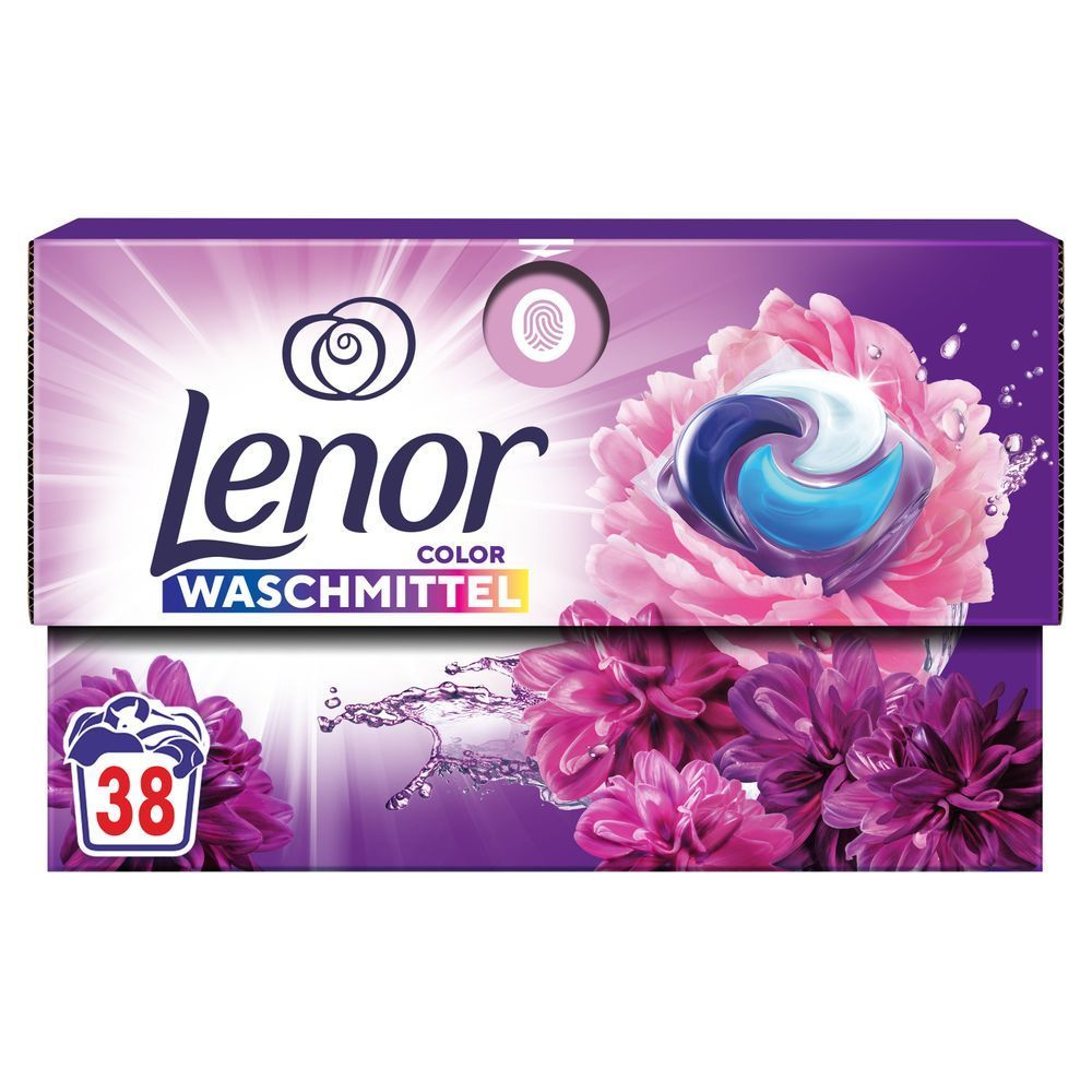 Bild: Lenor Waschmittel All-in-1 PODS® Amethyst Blütentraum 