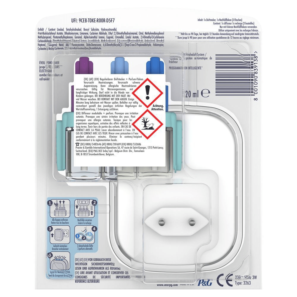 Bild: Febreze 3Volution Duftstecker Lenor Aprilfrisch Lufterfrischer 