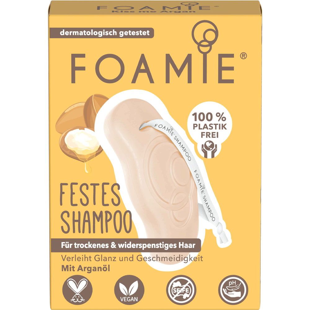 Bild: FOAMIE festes Shampoo Argan 