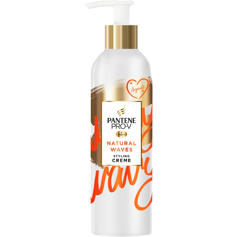 Bild: PANTENE PRO-V Pro-V Natural Waves Nährende Styling Haar Creme Mit Arganöl 