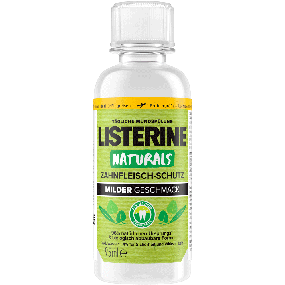 Bild: LISTERINE Naturals Mundspülung Zahnfleisch-Schutz Mini 