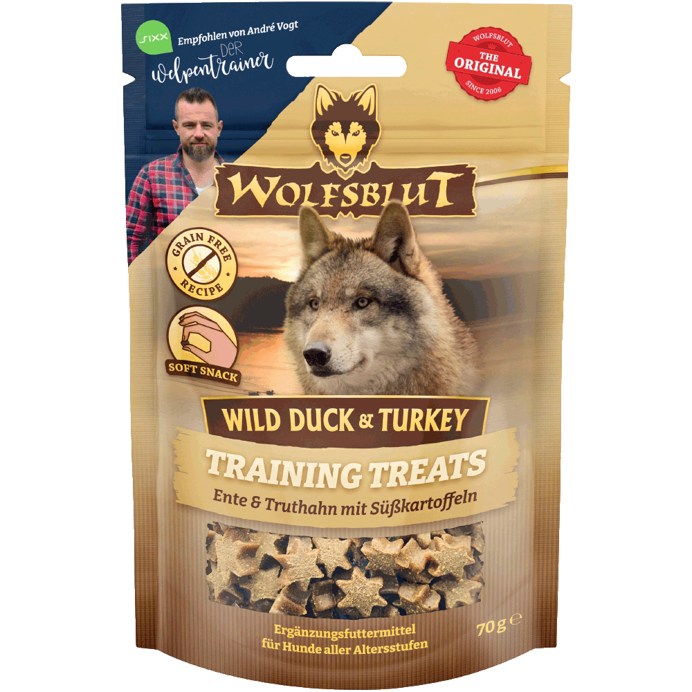 Bild: Wolfsblut Wild Duck & Turkey Treats 