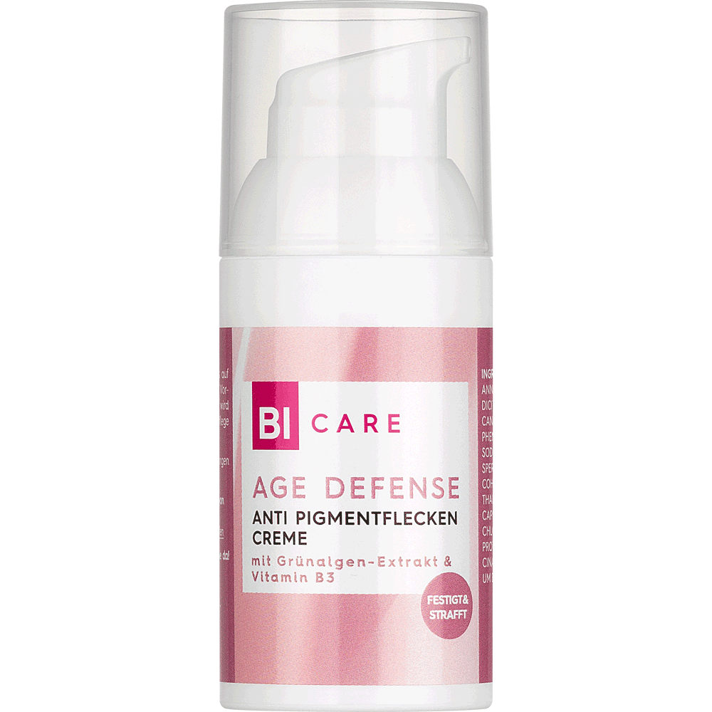 Bild: BI CARE Age Defense Anti Pigmentfleckencreme 