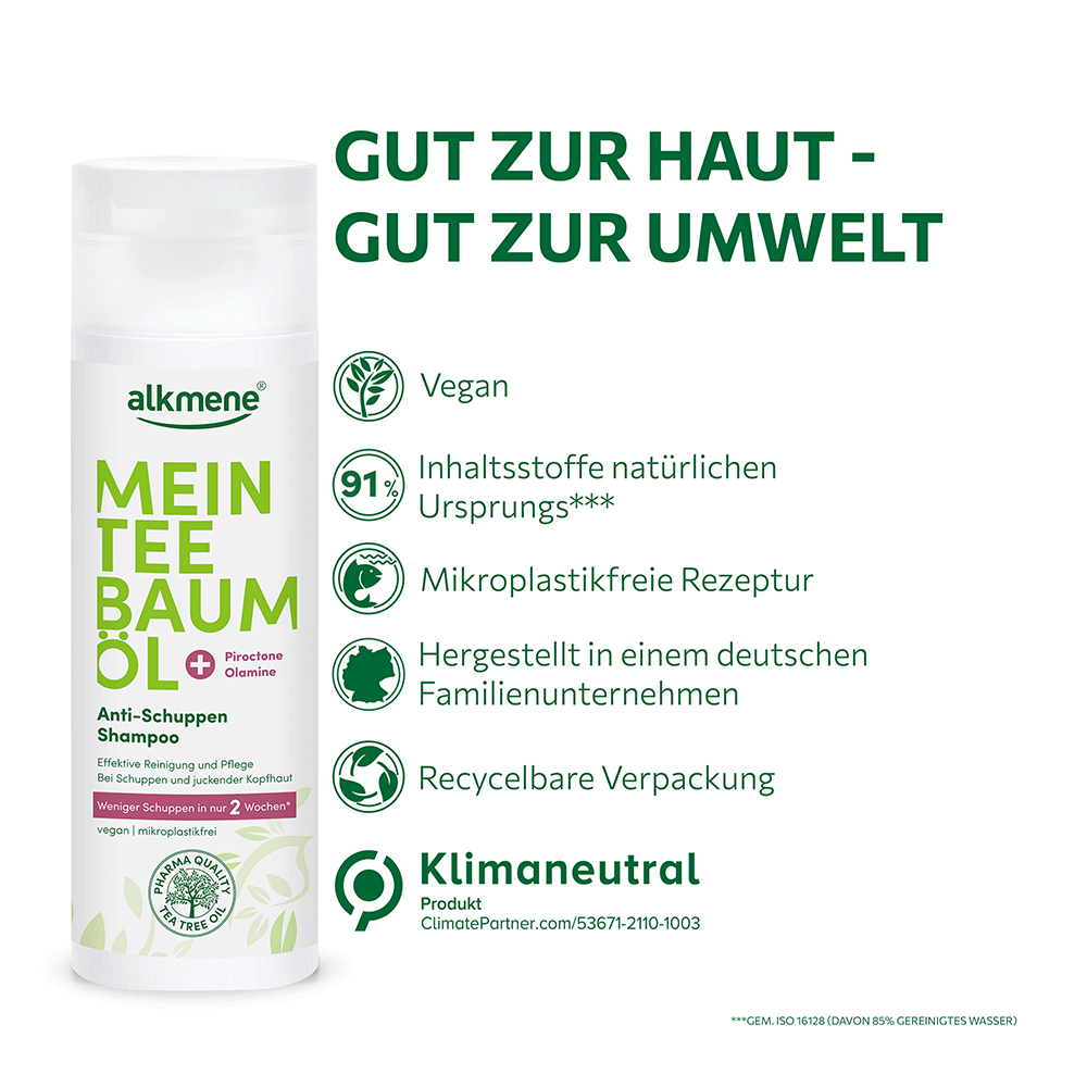 Bild: alkmene Mein Teebaumöl Anti-Schuppen Shampoo 