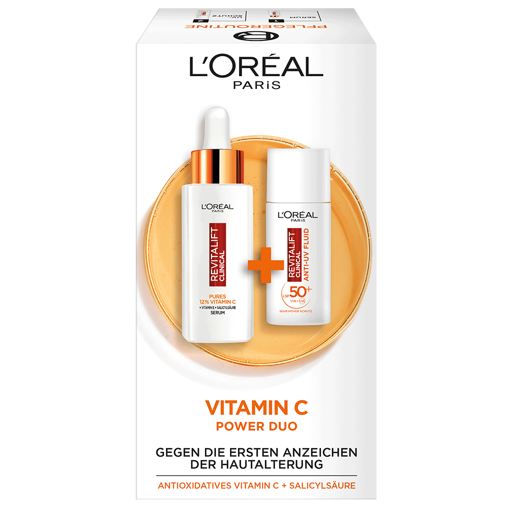 Bild: L'ORÉAL PARIS Revitalift Vitamin C Duo 