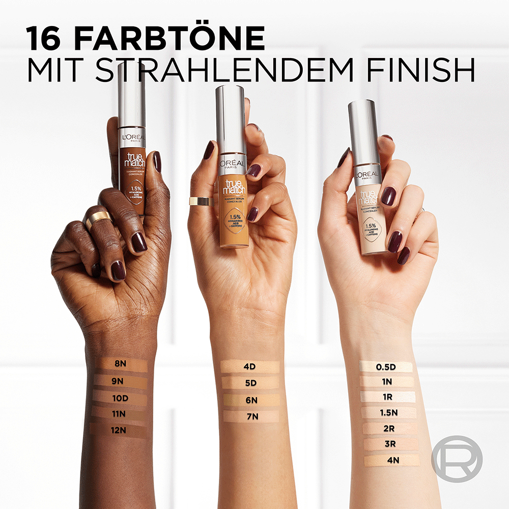 Bild: L'ORÉAL PARIS True Match Radiant Serum Concealer 1N