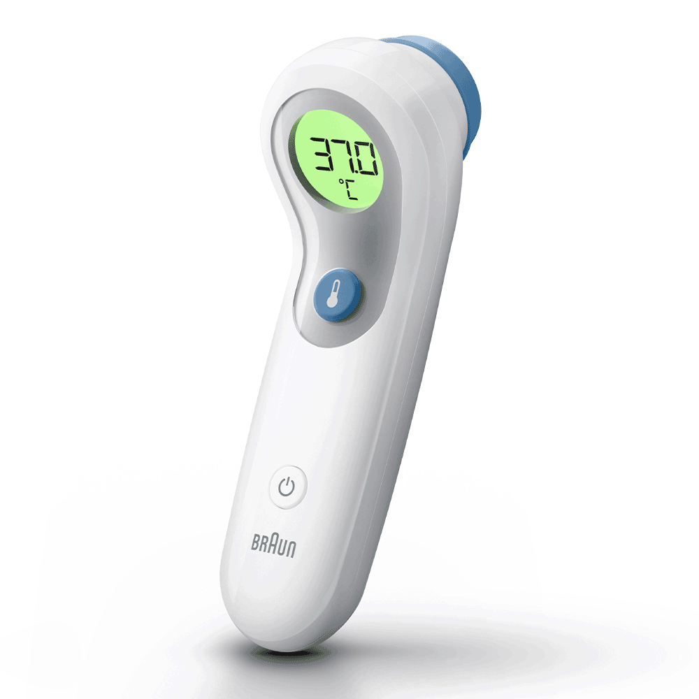 Bild: Braun No touch + touch Stirnthermometer BNT300 