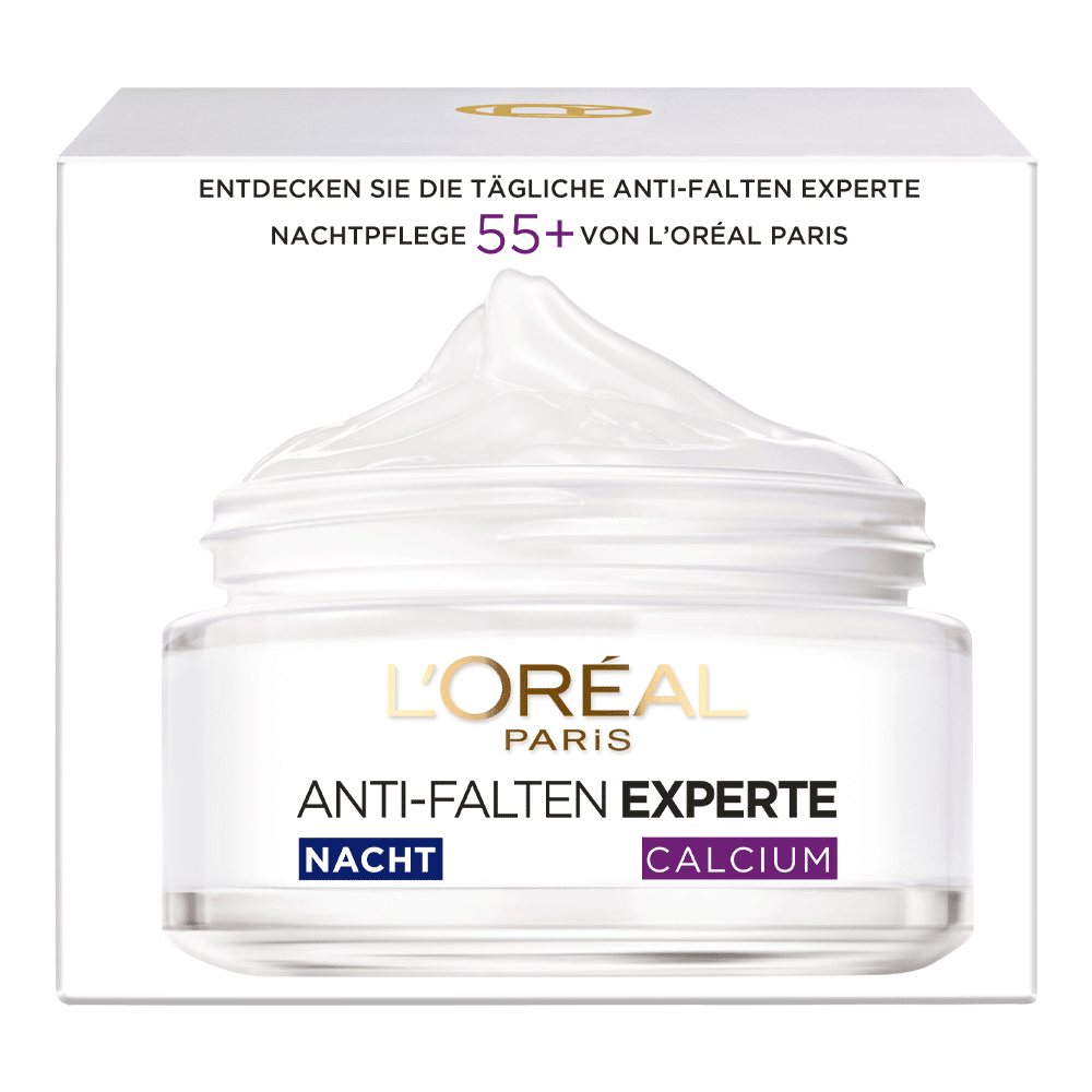 Bild: L'ORÉAL PARIS Anti Falten Experte 55+ Nachtcreme 