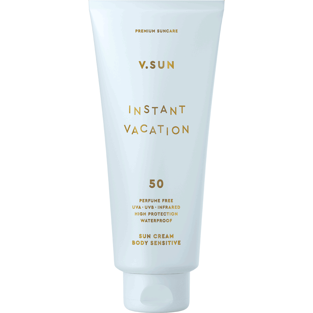 Bild: V.SUN Sonnencreme Sensitive Instant Vacation 