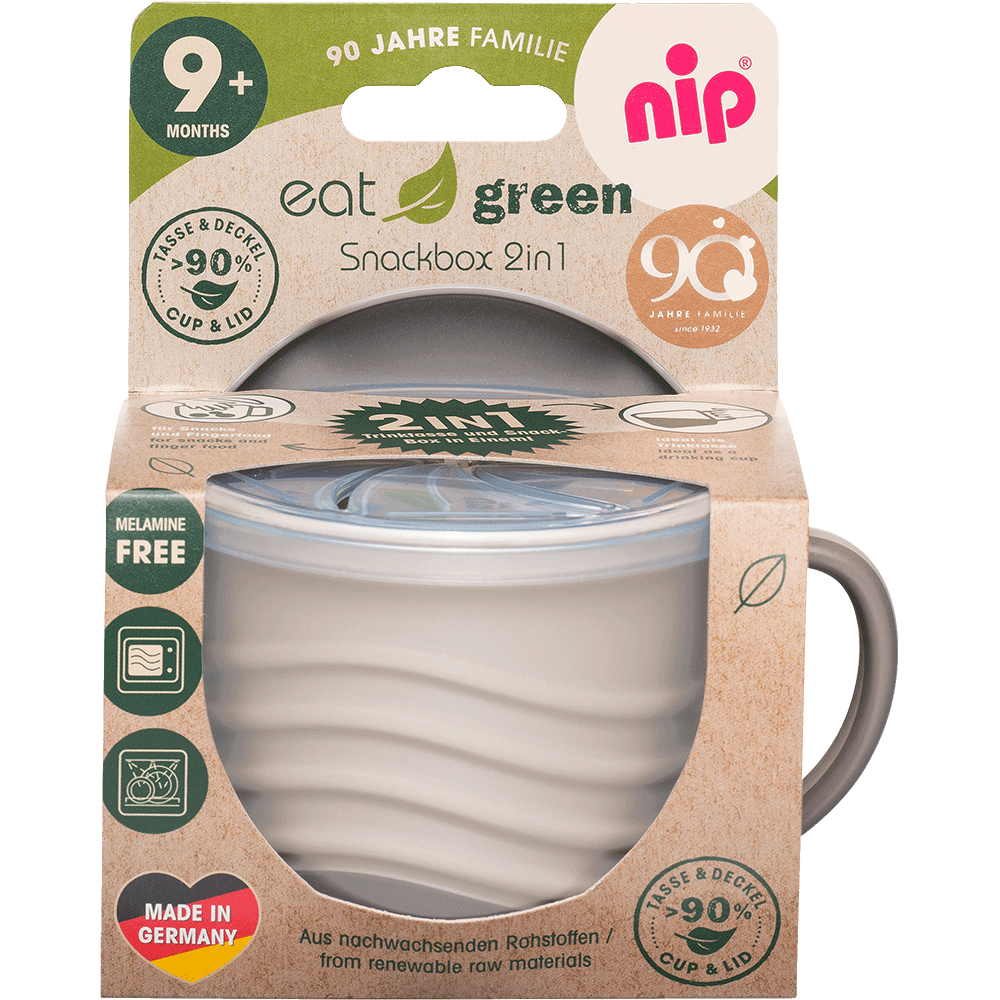 Bild: Nip eat green Snackbox 2in1 