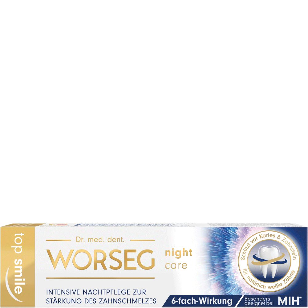 Bild: Worseg Top Smile Zahncreme Night Care 